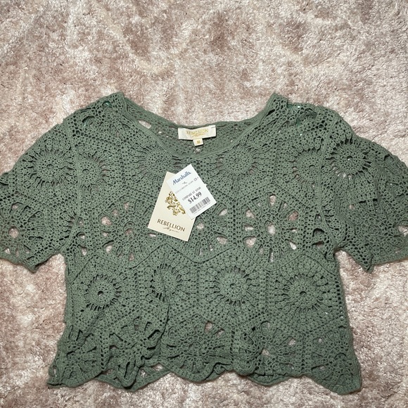 Rebellion Tops - Women’s Crochet Top